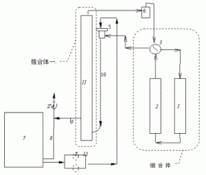 捷源解吸除氧器工作流程示意图