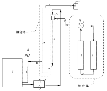 捷源解吸除氧器工作流程示意图